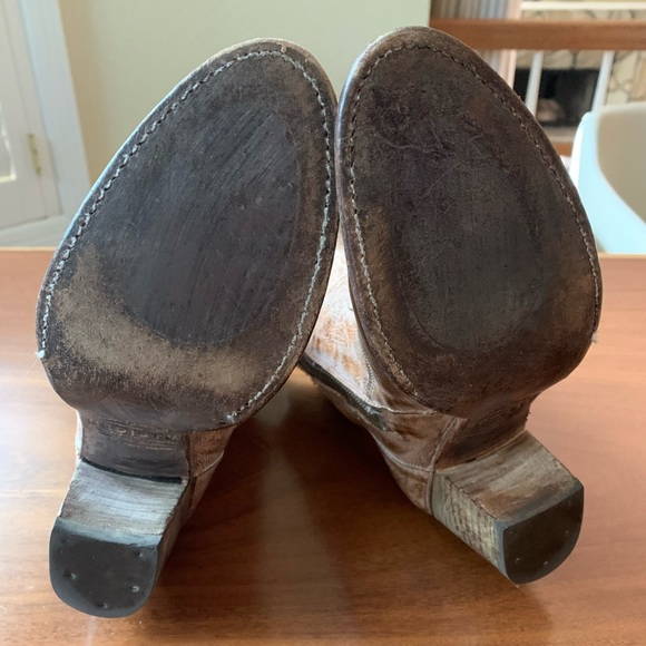 Bed Stu Tan Ankle Boots - Picture 5 of 6